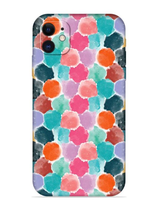 Colorful Seamless Pattern Embossed Soft Silicone Case for Apple Iphone 11 Edge Zapvi