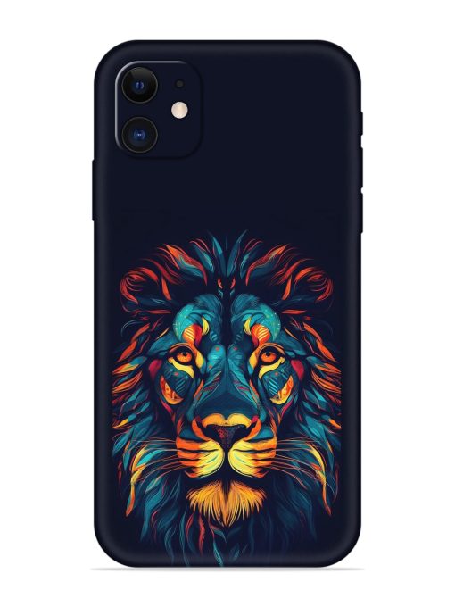 Colorful Lion Embossed Soft Silicone Case for Apple Iphone 11 Edge Zapvi