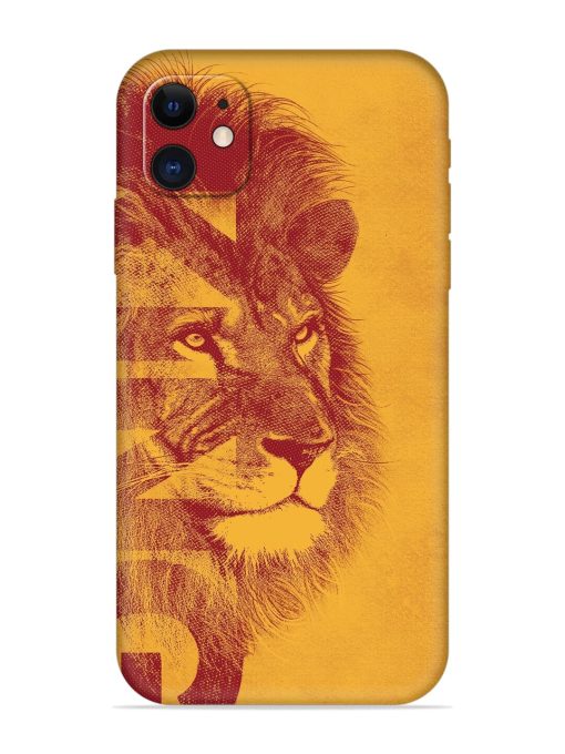 Gold Lion Crown Art Embossed Soft Silicone Case for Apple Iphone 11 Edge Zapvi