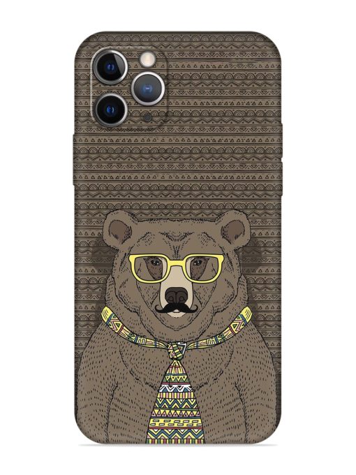 Grizzly Bear Embossed Soft Silicone Case for Apple Iphone 11 Pro Edge Zapvi