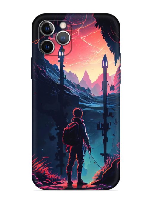 Cgs Artwork Embossed Soft Silicone Case for Apple Iphone 11 Pro Edge Zapvi