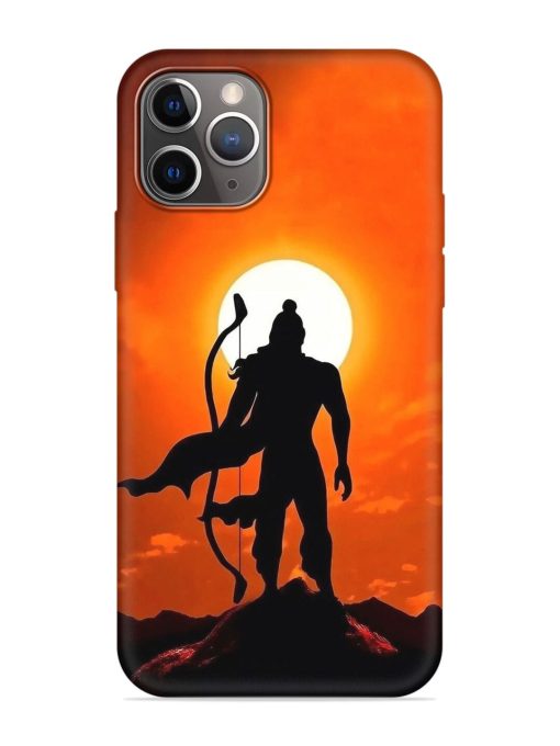 Shree Ram Embossed Soft Silicone Case for Apple Iphone 11 Pro Max Edge Zapvi