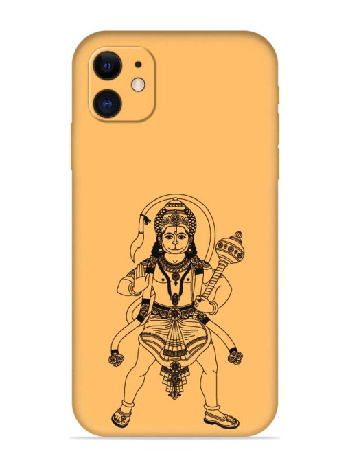 Indian God Hanuman Embossed Soft Silicone Case for Apple Iphone 12 Edge Zapvi