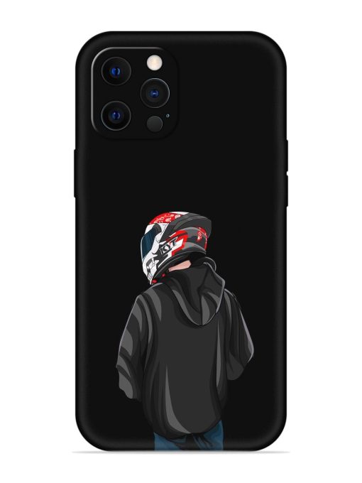 Motorcycle Rider Embossed Soft Silicone Case for Apple Iphone 12 Pro Edge Zapvi