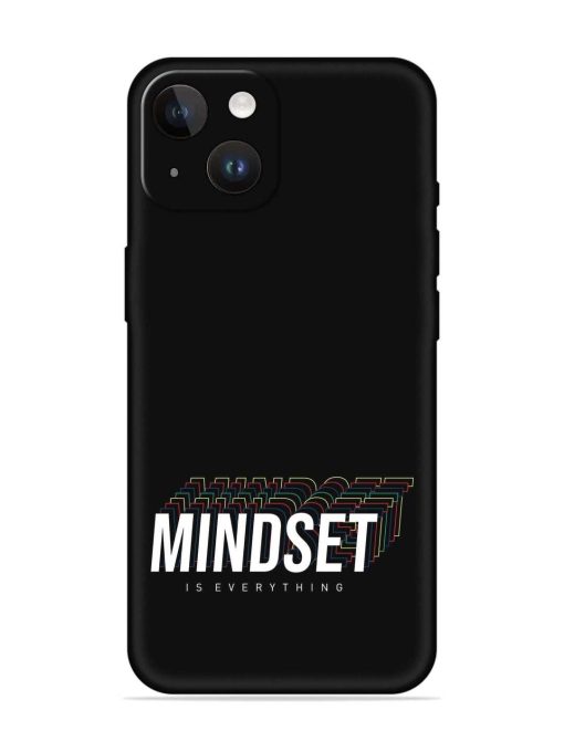 Mindset Everything Slogan Embossed Soft Silicone Case for Apple Iphone 14 Edge Zapvi