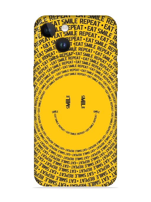 Smiley Embossed Soft Silicone Case for Apple Iphone 14 Edge Zapvi