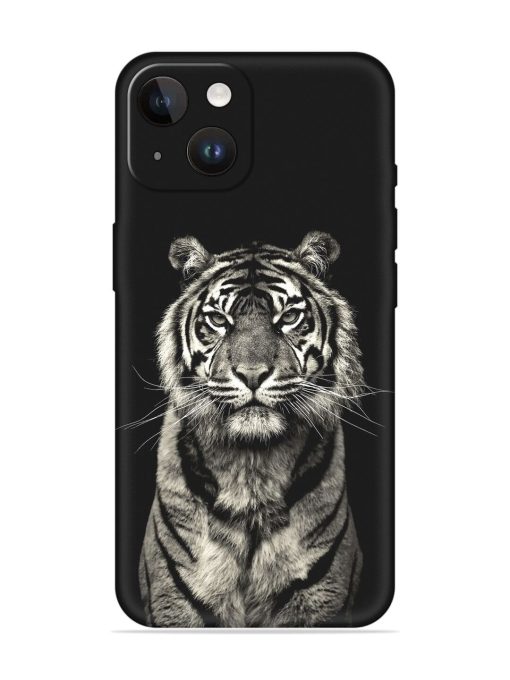 Tiger Art Embossed Soft Silicone Case for Apple Iphone 14 Edge Zapvi