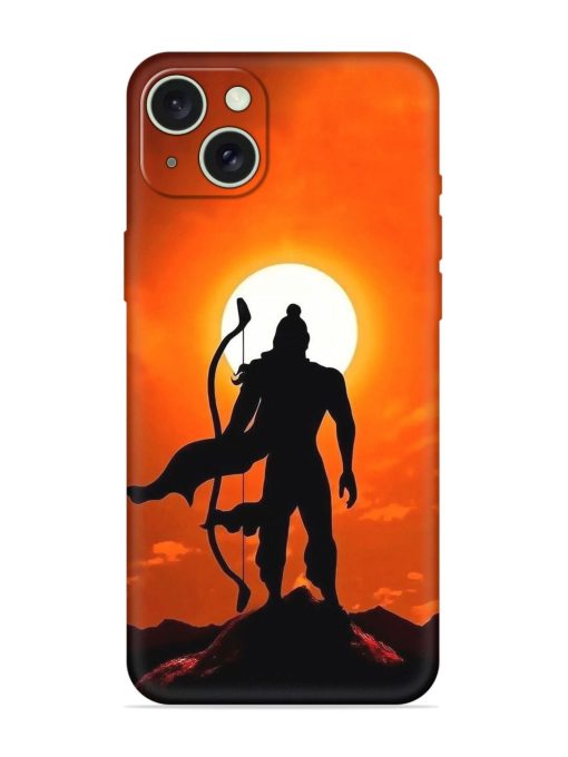 Shree Ram Embossed Soft Silicone Case for Apple Iphone 15 Plus Edge Zapvi