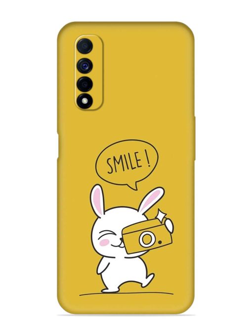 Hey Smile Please Embossed Soft Silicone Case for Realme Narzo 30 (4G) Edge Zapvi