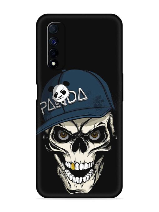 Panda Skull Embossed Soft Silicone Case for Realme Narzo 30 (4G) Edge Zapvi