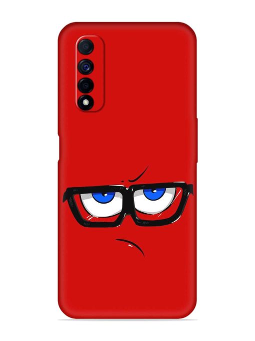 Rad Angry Face Embossed Soft Silicone Case for Realme Narzo 30 (4G) Edge Zapvi