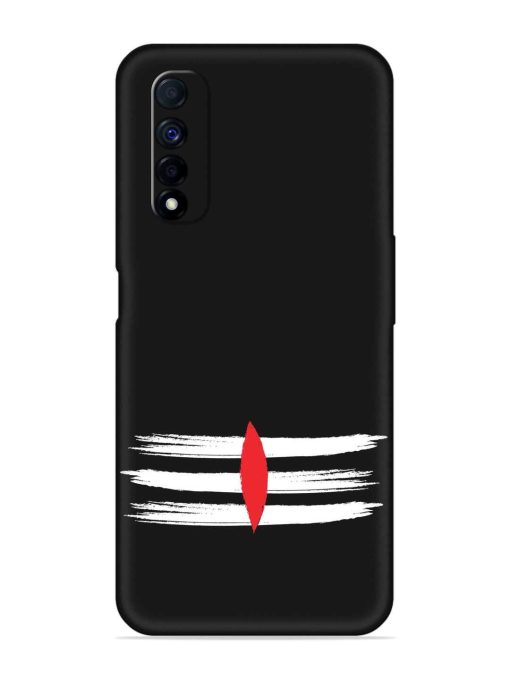 Mahadev Tilak Vector Embossed Soft Silicone Case for Realme Narzo 30 (4G) Edge Zapvi