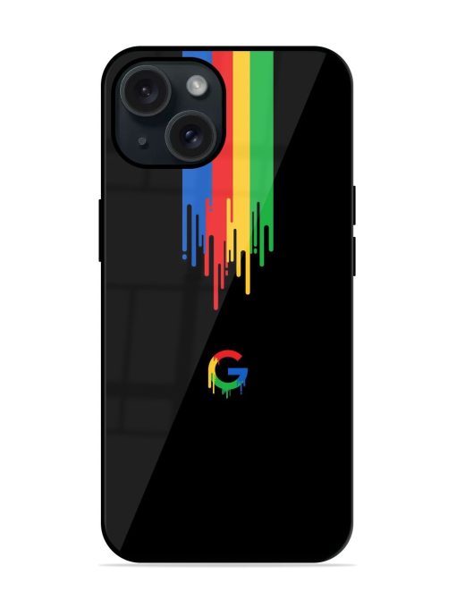 Google Logo Glossy Metal TPU Case Edge Zapvi