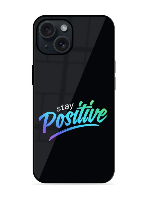 Stay Positive Glossy Metal TPU Case Edge Zapvi