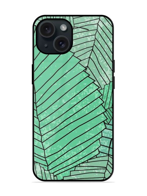 Leaves Vector Glossy Metal TPU Case Edge Zapvi