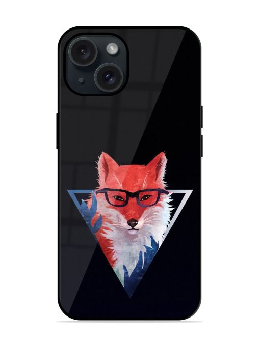 Fox Background Glossy Metal TPU Case Edge Zapvi