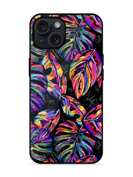 Tropical Seamless Vector Glossy Metal TPU Case Edge Zapvi