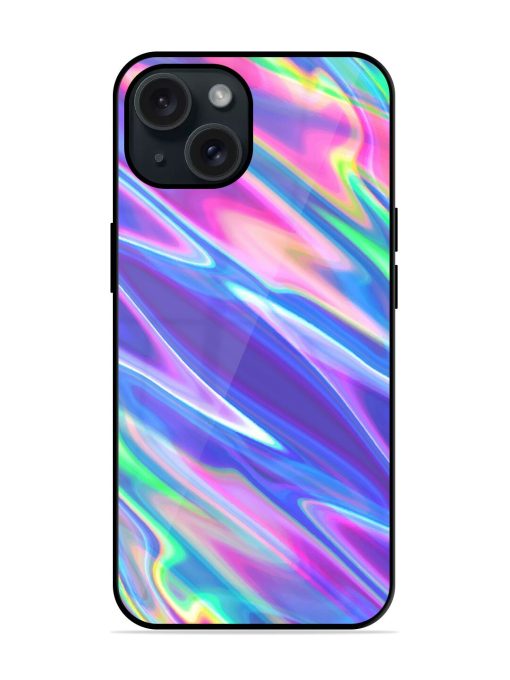 Colorful Wave Technology Glossy Metal TPU Case Edge Zapvi