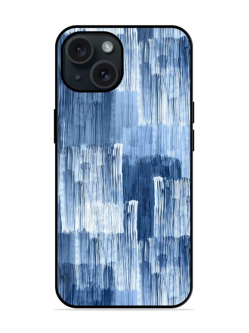 Abstract Pattern Stripes Glossy Metal TPU Case Edge Zapvi