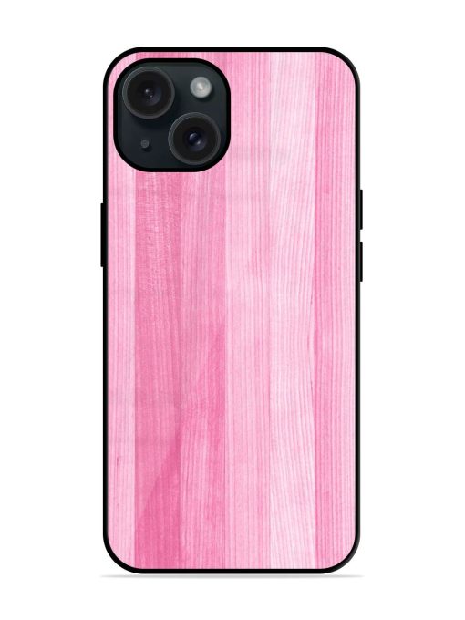 Pink Painted Wood Glossy Metal TPU Case Edge Zapvi