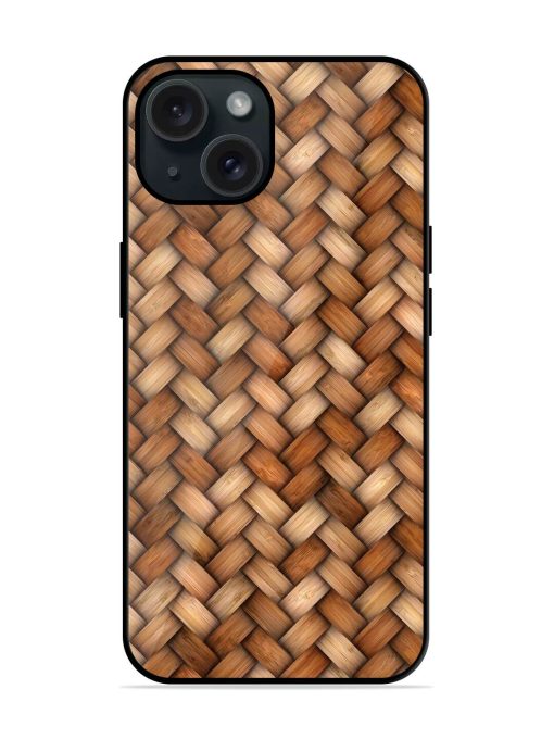 Wicker Rattan Seamless Glossy Metal TPU Case Edge Zapvi