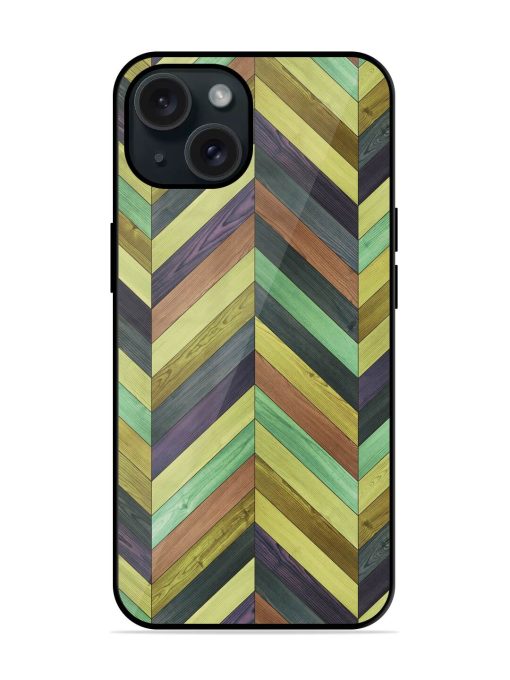 Seamless Wood Parquet Glossy Metal TPU Case Edge Zapvi