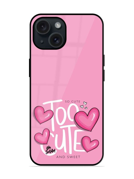 Cute Slogan Text Glossy Metal TPU Case Edge Zapvi