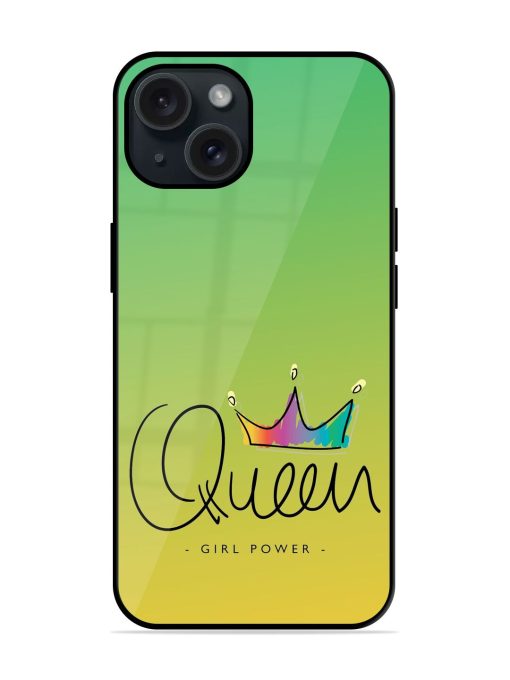 Queen Girl Power Glossy Metal TPU Case Edge Zapvi