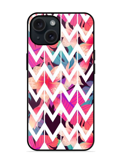 Exotic Tropical Seamless Glossy Metal TPU Case Edge Zapvi