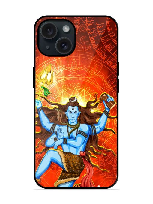 Illustration Lord Shiva Glossy Metal TPU Case Edge Zapvi