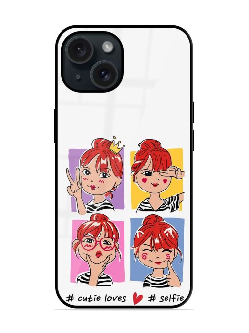 Selfie Slogan Cartoon Glossy Metal TPU Case Edge Zapvi