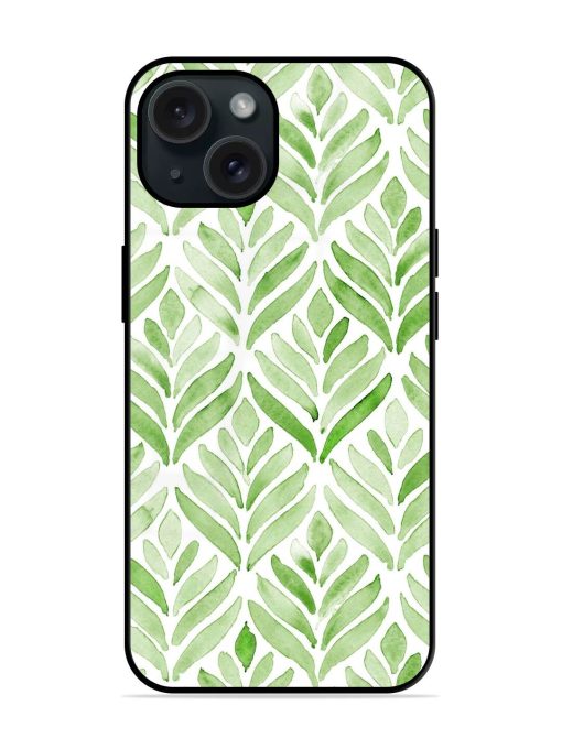 Hand Painted Green Glossy Metal TPU Case Edge Zapvi