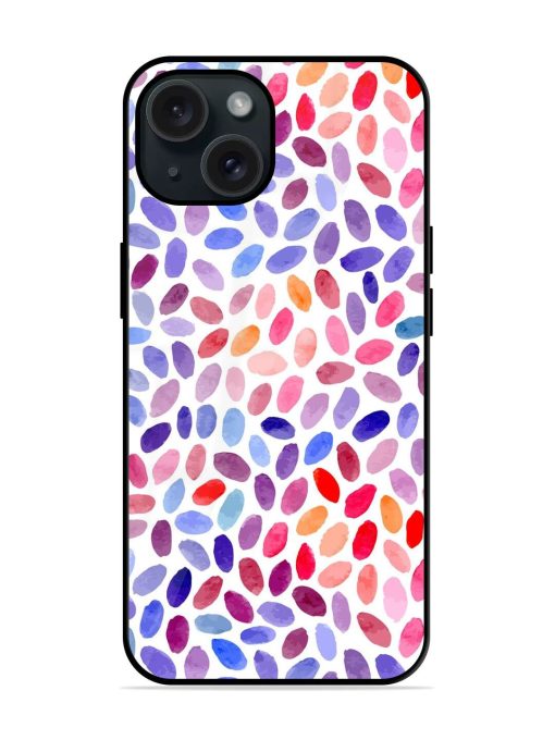 Watercolor Seamless Abstract Glossy Metal TPU Case Edge Zapvi