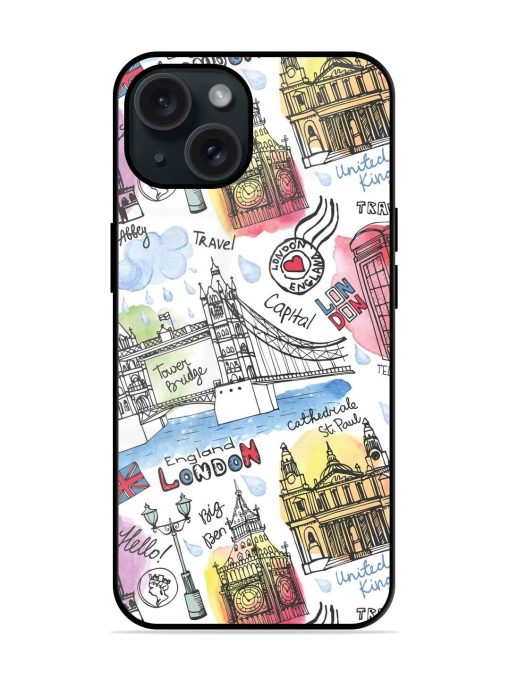 Vector London Landmark Glossy Metal TPU Case Edge Zapvi