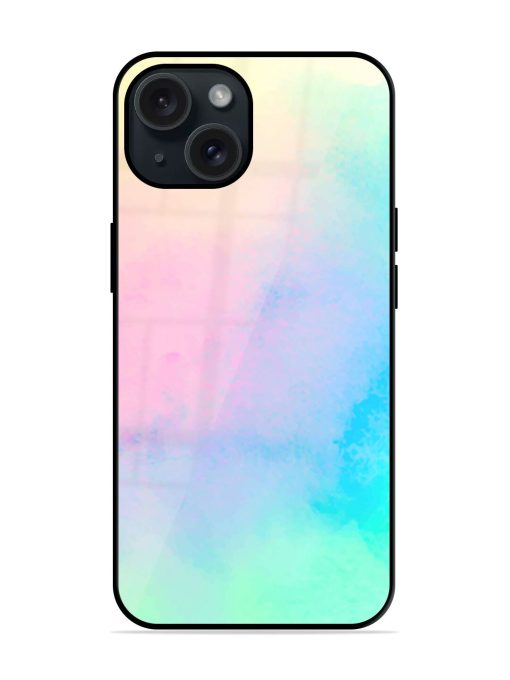 Colorful Pastel Drawing Glossy Metal TPU Case Edge Zapvi