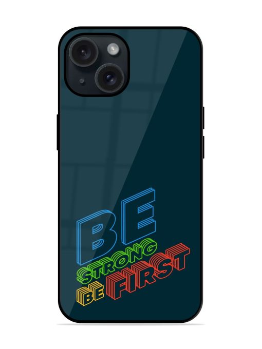 Be Strong First Glossy Metal TPU Case Edge Zapvi