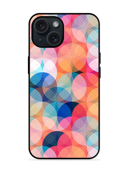 Colored Circle Seamless Glossy Metal TPU Case Edge Zapvi