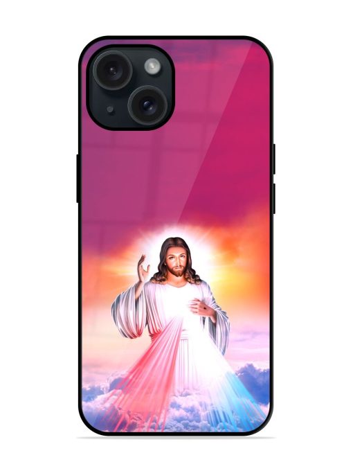 Divine Mercy Jesus Glossy Metal TPU Case Edge Zapvi