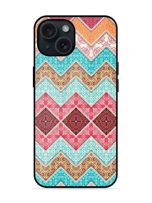 Seamless Pattern Tile Glossy Metal TPU Case Edge Zapvi