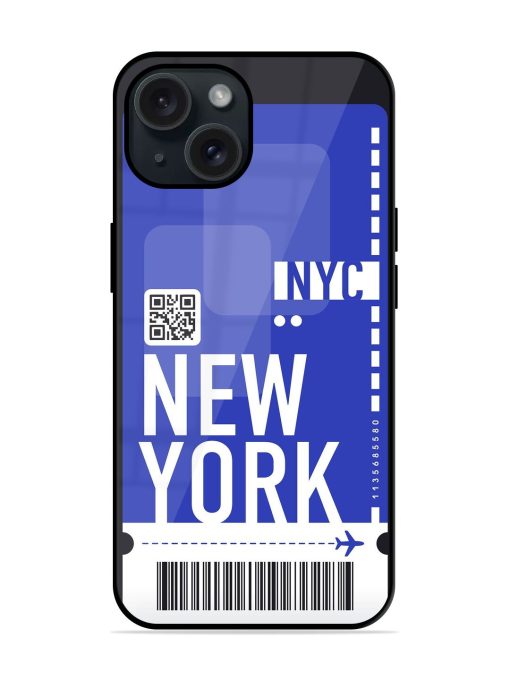 Nyc Ticket Glossy Metal TPU Case Edge Zapvi