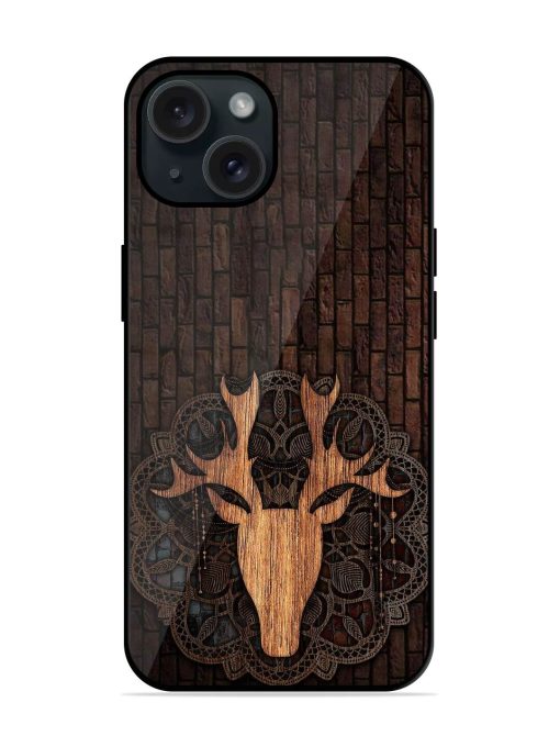 Wooden Deer Glossy Metal TPU Case Edge Zapvi