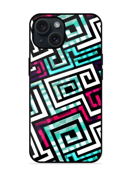 Spiral Seamless Pattern Glossy Metal TPU Case Edge Zapvi