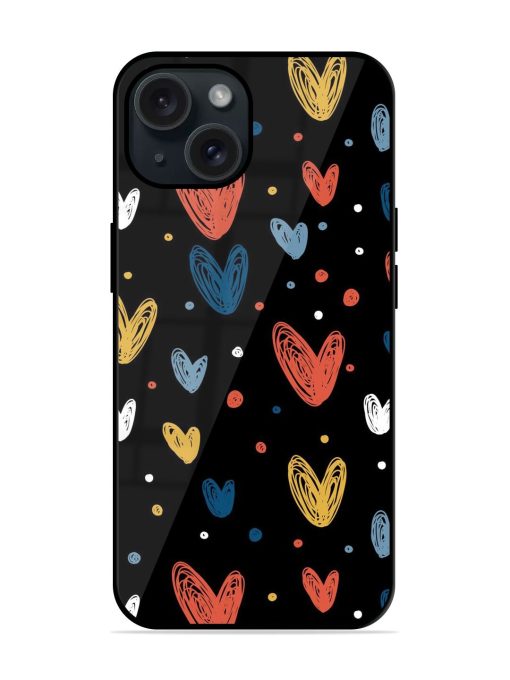 Happy Valentines Day Glossy Metal TPU Case Edge Zapvi