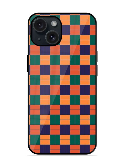 Seamless Pattern Parquet Glossy Metal TPU Case Edge Zapvi