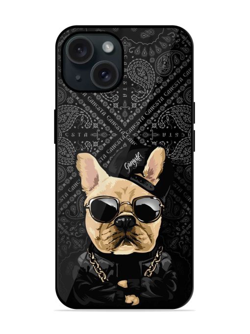 Gangsta Cool Sunglasses Dog Glossy Metal TPU Case Edge Zapvi