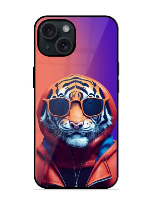 Tiger Animation Glossy Metal TPU Case Edge Zapvi