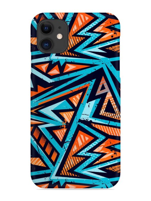 Abstract Seamless Grunge Snap Case for Apple Iphone 11 Edge Zapvi