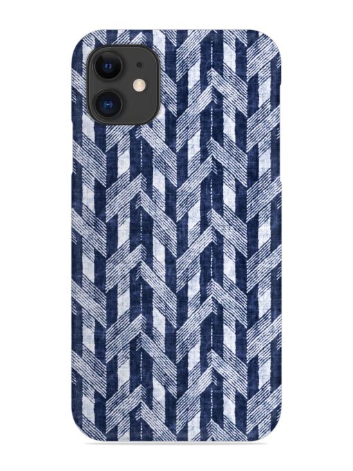 Abstract Herringbone Motif Snap Case for Apple Iphone 11 Edge Zapvi