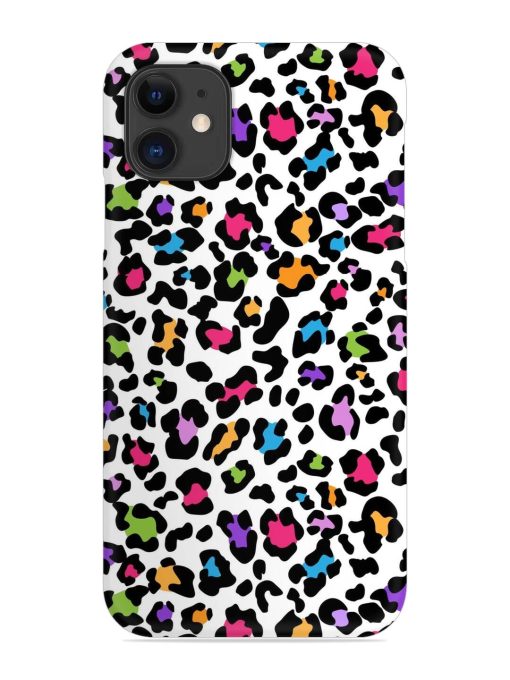 Seamless Leopard Pattern Snap Case for Apple Iphone 11 Edge Zapvi