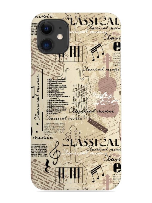 Classical Music Lpattern Snap Case for Apple Iphone 11 Edge Zapvi